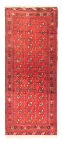 Runner Turkamanský koberec - 196 x 83 cm - červená – product image