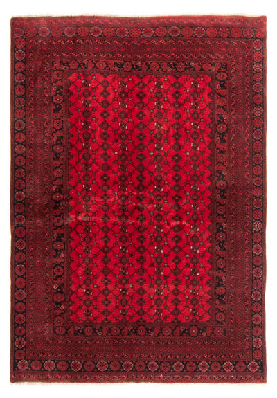 Turkamanský koberec 178x257cm - Perský koberec - červená