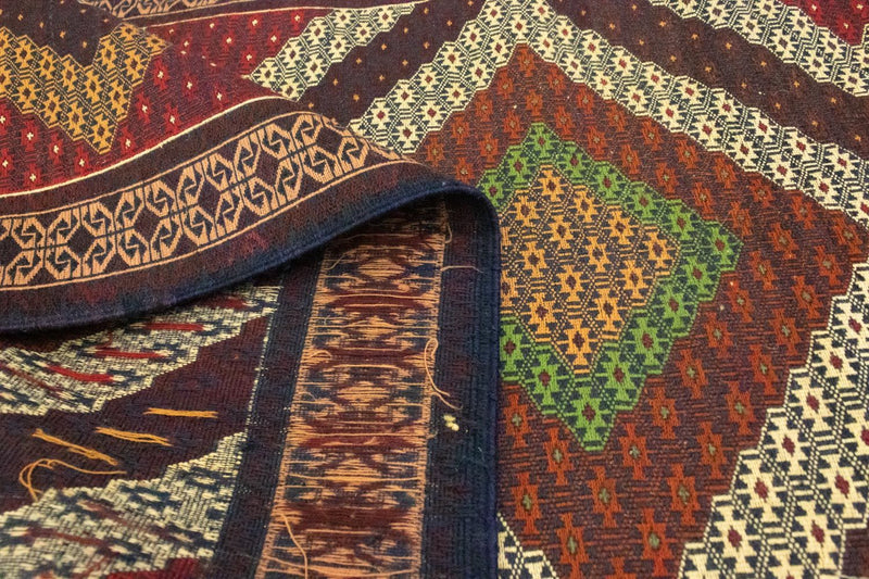 Afghánský kilim Koberec 85x222cm