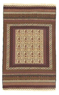 Kelimský koberec - Orientální - 196 x 123 cm - béžová – product image