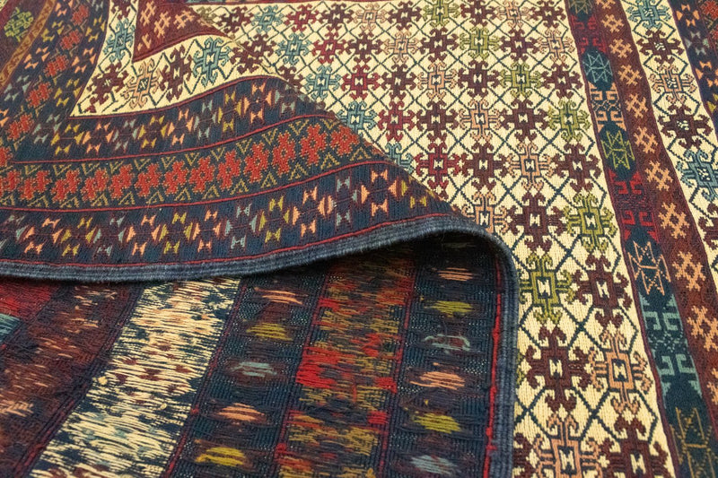 Afghánský kilim Koberec 126x186cm