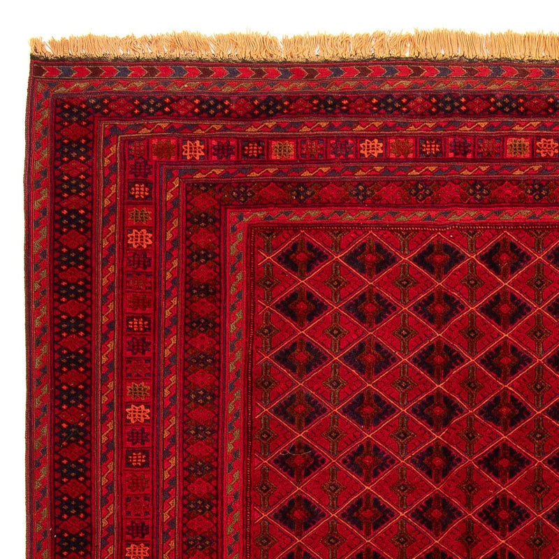 Bukhara Koberec 208x283cm - Orientální koberec - tmavě červená