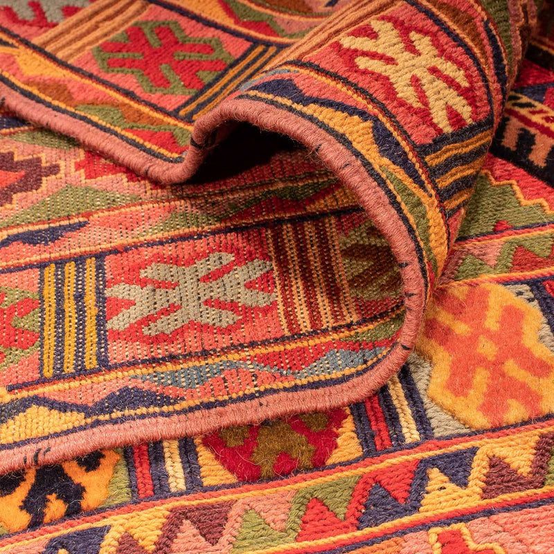 Afghánský kilim Koberec 142x180cm - vícebarevný