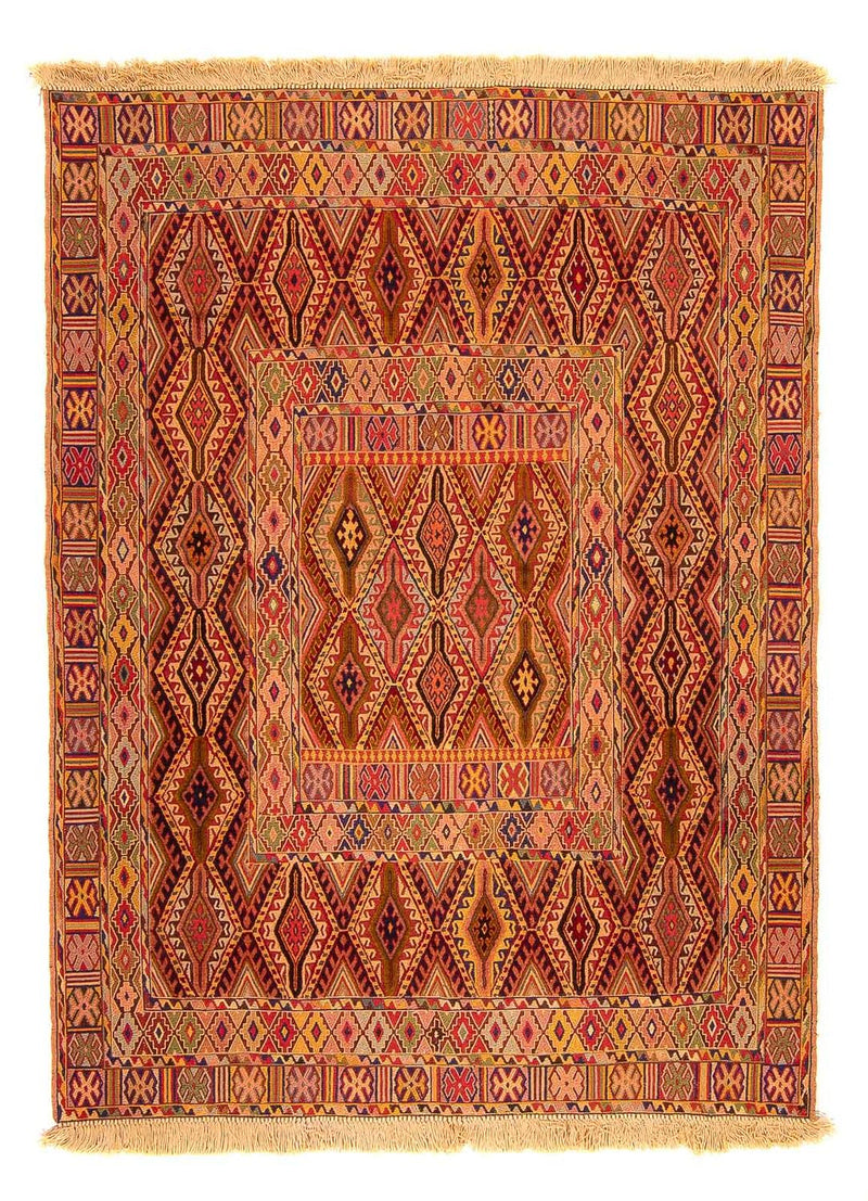 Afghánský kilim Koberec 132x168cm - vícebarevný