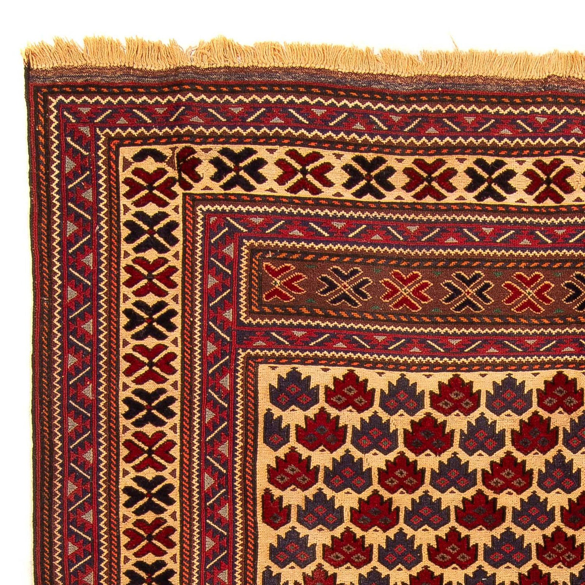 Afghánský kilim Koberec 195x268cm - vícebarevný