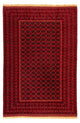 Afghánský kilim Koberec 205x289cm - tmavě červená