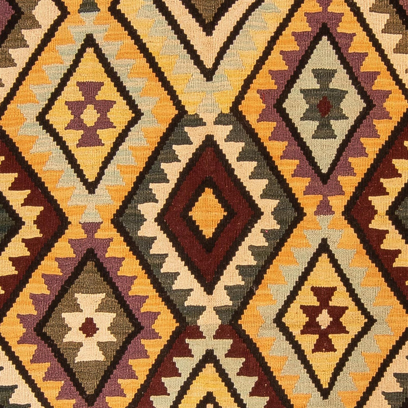 Kilim Maimana Koberec 154x193cm - Vlněný koberec