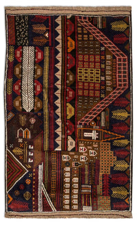 Balúčský koberec 85x140cm - Orientální koberec – product image