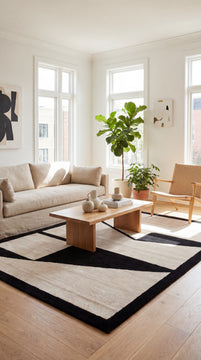Vlněný koberec - Boho Flair - obdélníkový
