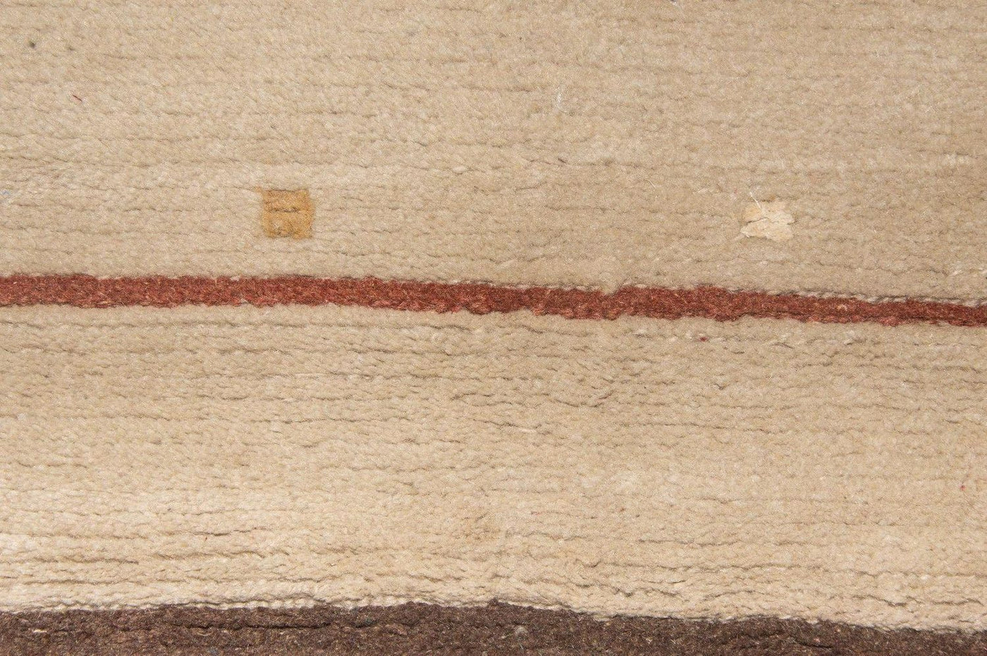 Nepálský koberec - 140 x 70 cm - béžová