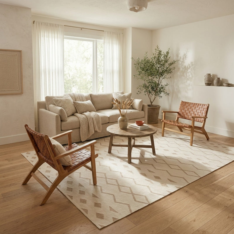 Moderní kilim Koberec Miami - Vlněný koberec