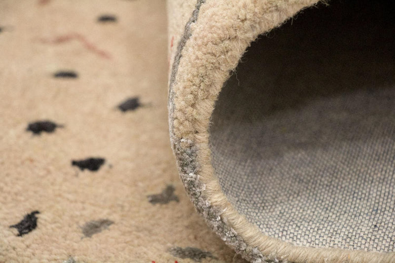 Designer Teppich 242 x 155 cm Wohnzimmer Teppich