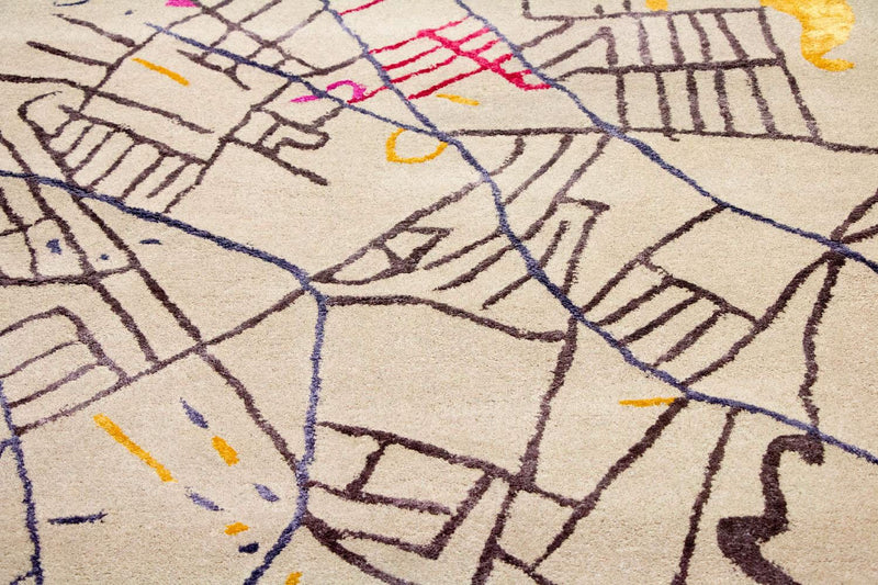 Designový koberec 241x152cm - Designerteppich