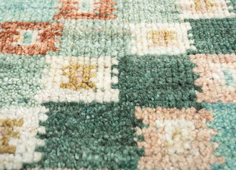 Vlněný koberec - 270 x 180 cm - oranžová