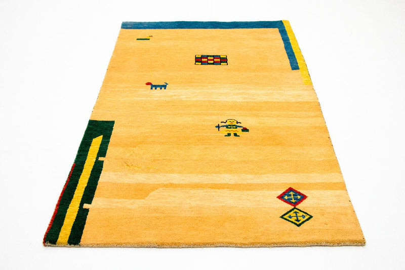 Indo Gabbeh Koberec 121x193cm - Vlněný koberec