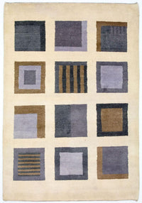 Indo Gabbeh Koberec 135x204cm - Vlněný koberec – product image