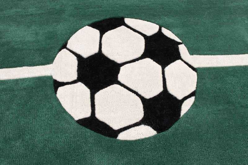 Dětský koberec Fussball - Vlněný koberec