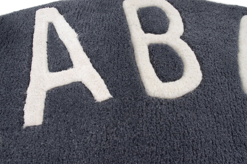 Abeceda ABC Dětský koberec Kulatý