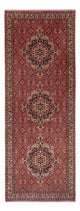 Runner Perský koberec - Bijar - Královský - 203 x 75 cm - červená