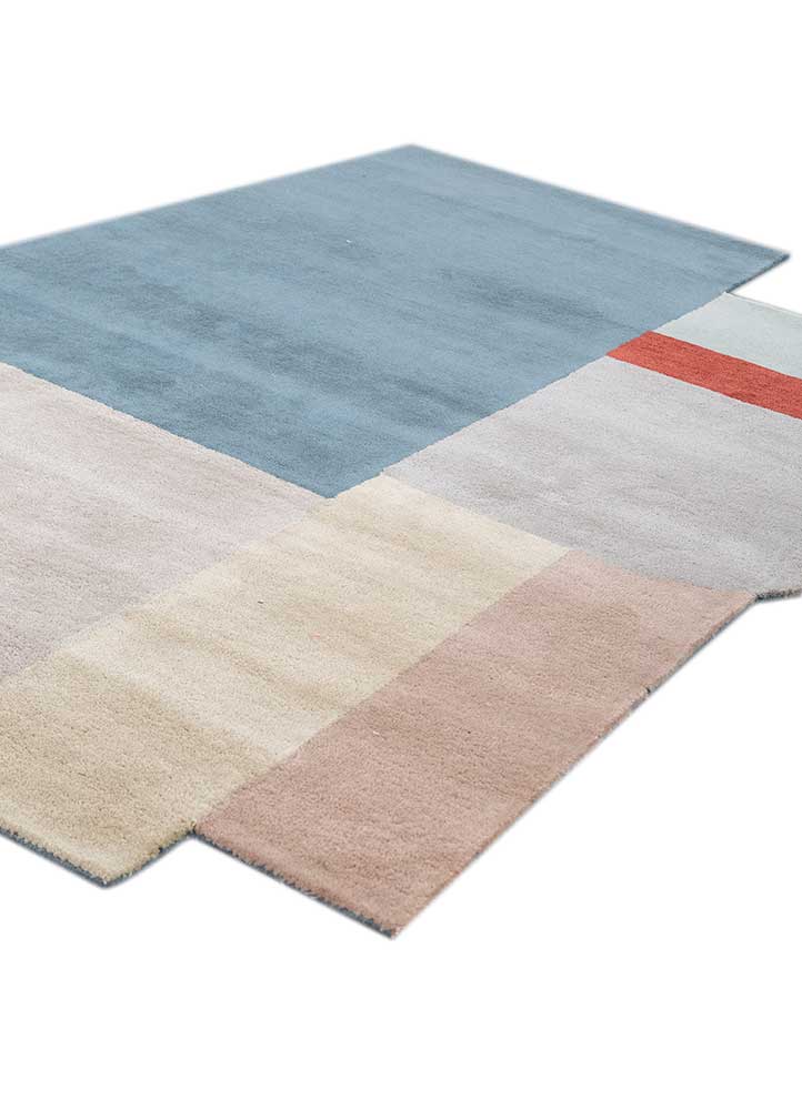 Vlněný koberec speciální tvar  - 235 x 150 cm - vícebarevné