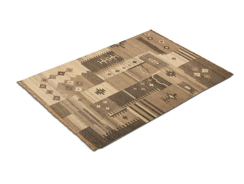 Moderní kilim Koberec 200x140cm - Vlněný koberec