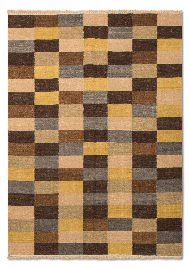 Moderní kilim Koberec 140x200cm - Vlněný koberec