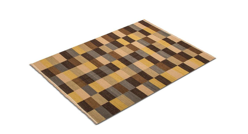 Moderní kilim Koberec 140x200cm - Vlněný koberec