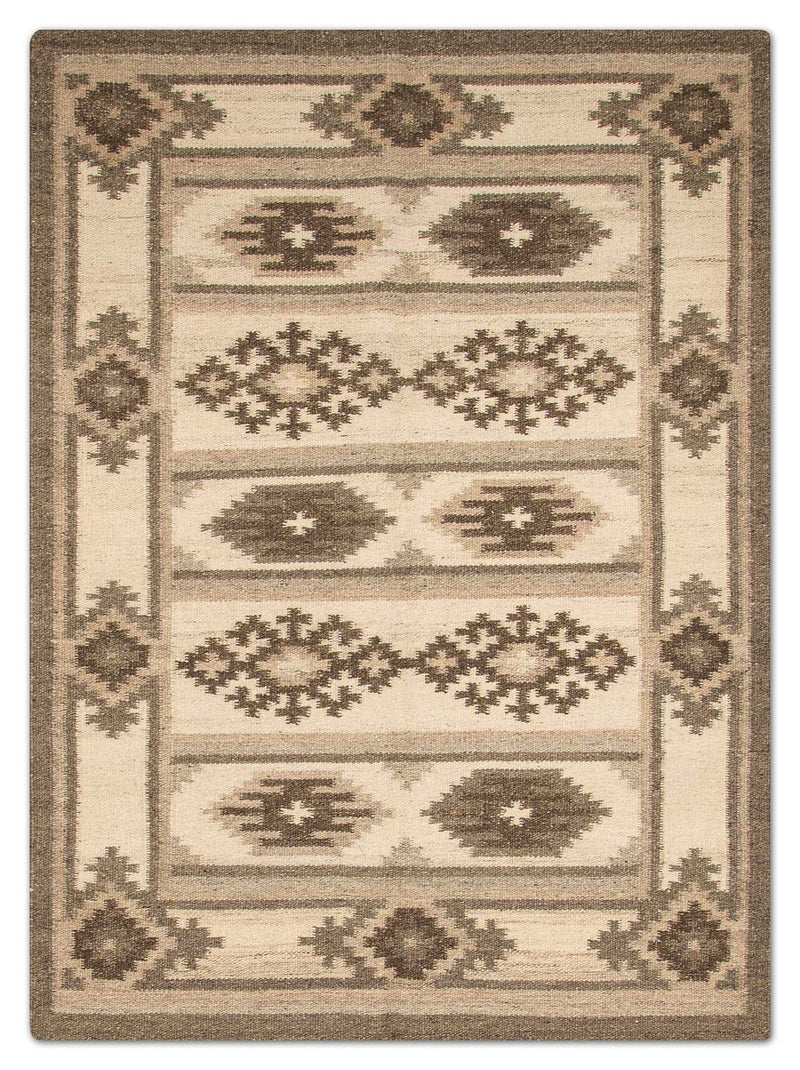 Moderní kilim Koberec 140x200cm - Vlněný koberec