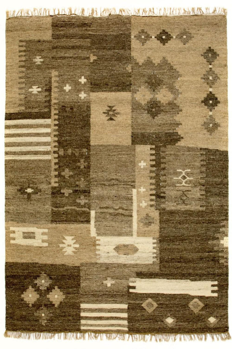 Moderní kilim Koberec 140x200cm - Vlněný koberec