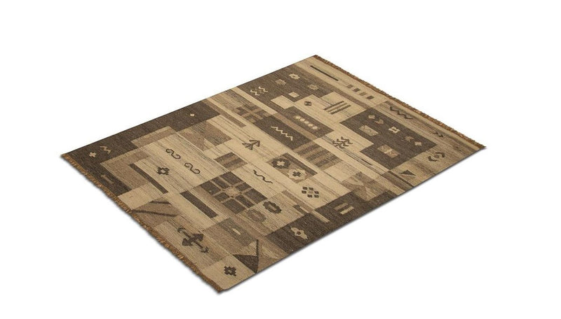 Moderní kilim Koberec 200x140cm - Vlněný koberec
