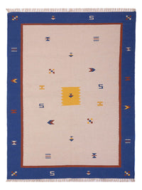 Moderní kilim Koberec - Vlněný koberec – product image