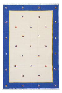 Moderní kilim Koberec 200x300cm - Vlněný koberec – product image