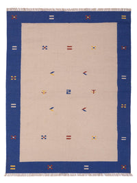 Moderní kilim Koberec - Vlněný koberec – product image