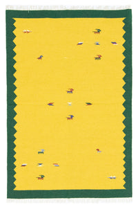 Moderní kilim Koberec 120x180cm - Vlněný koberec – product image