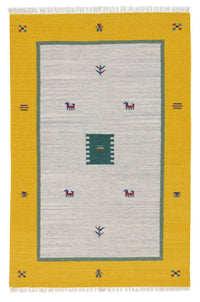 Moderní kilim Koberec 120x180cm - Vlněný koberec – product image