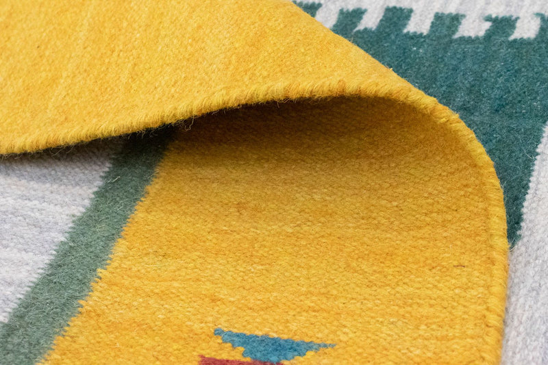 Moderní kilim Koberec 120x180cm - Vlněný koberec