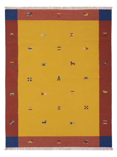 Moderní kilim Koberec - Vlněný koberec