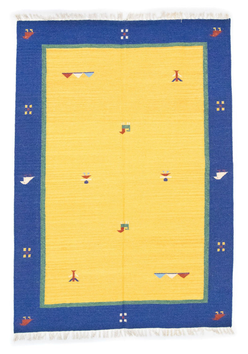 Moderní kilim Koberec 140x200cm - Vlněný koberec