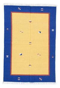 Moderní kilim Koberec 140x200cm - Vlněný koberec – product image