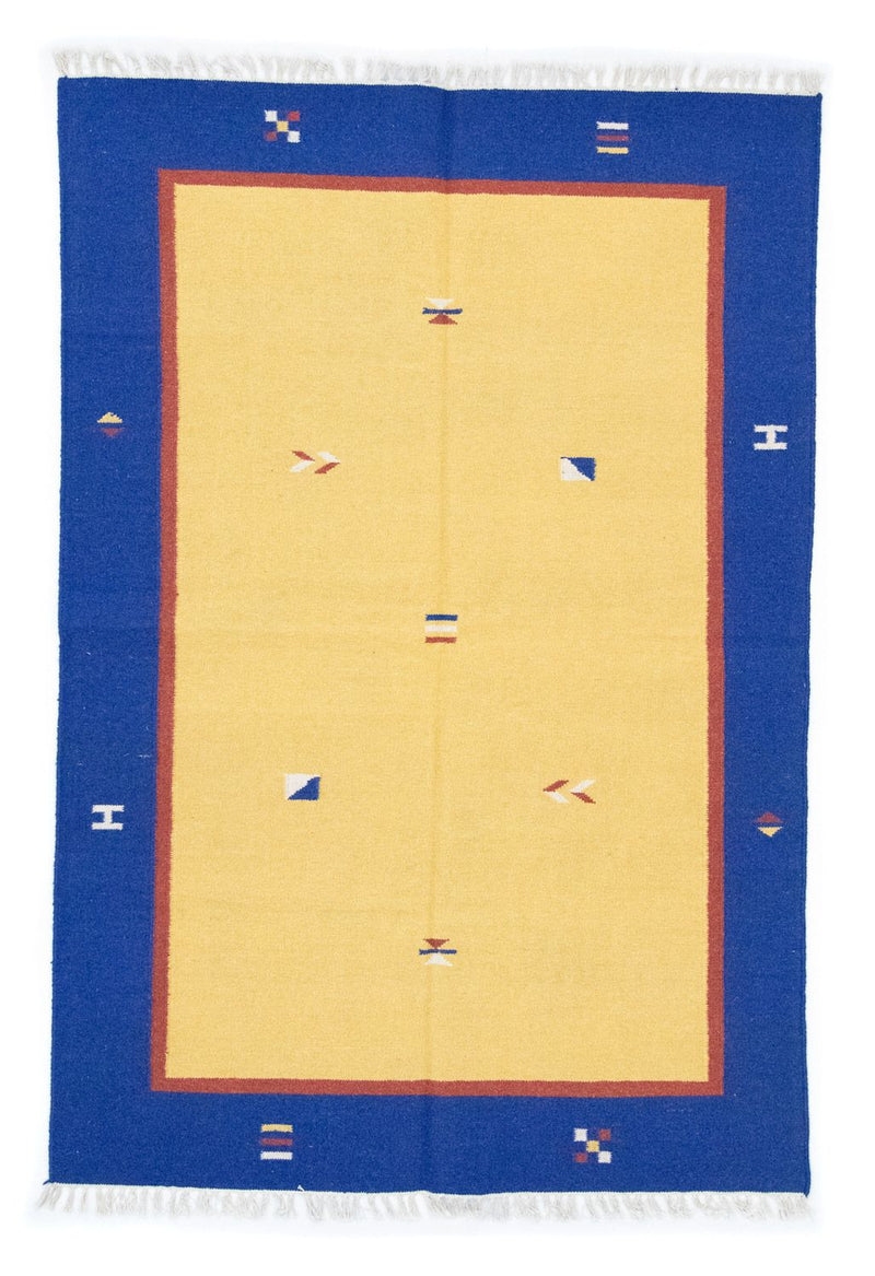 Moderní kilim Koberec 140x200cm - Vlněný koberec