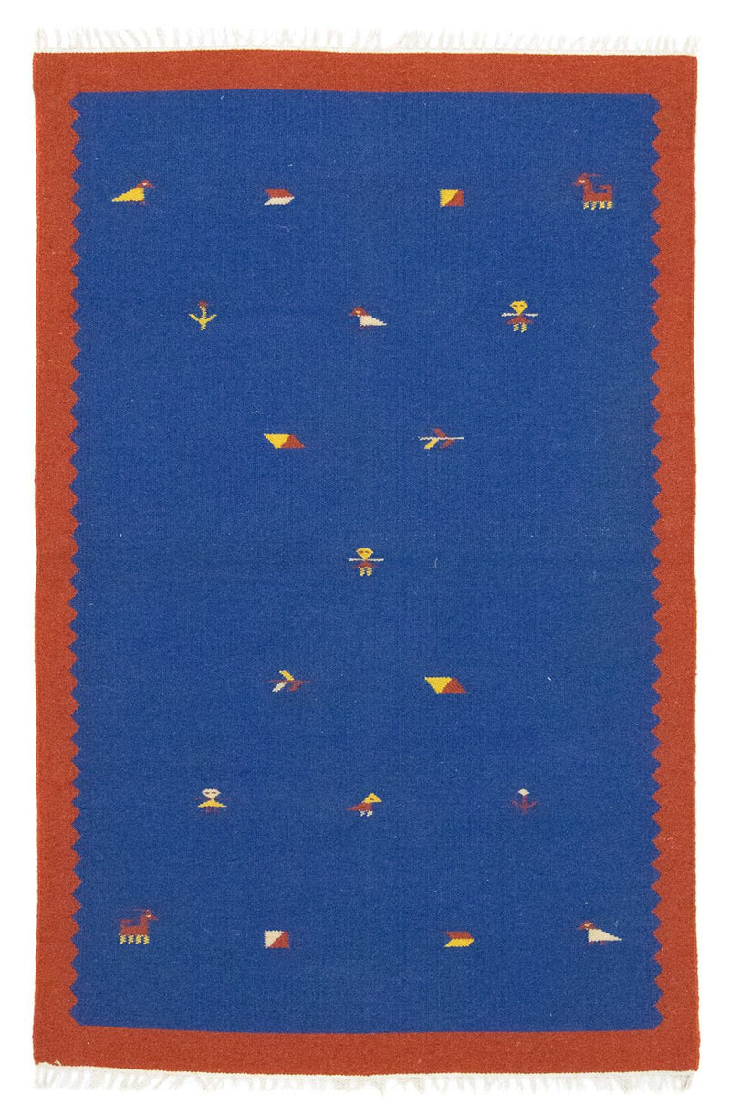 Moderní kilim Koberec 120x180cm - Vlněný koberec