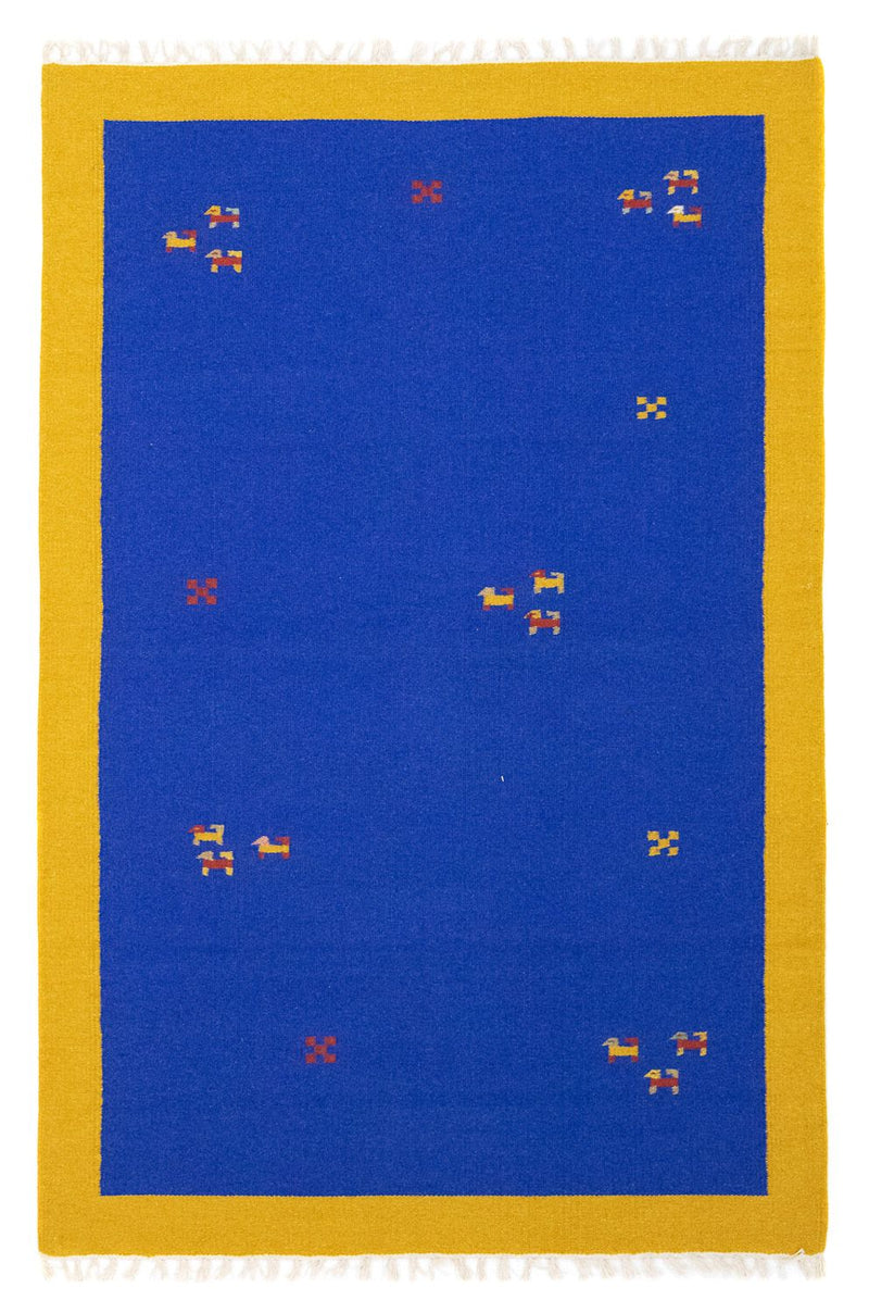 Moderní kilim Koberec 120x180cm - Vlněný koberec