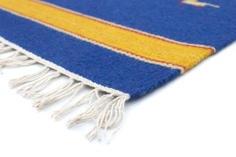 Moderní kilim Koberec 120x180cm - Vlněný koberec