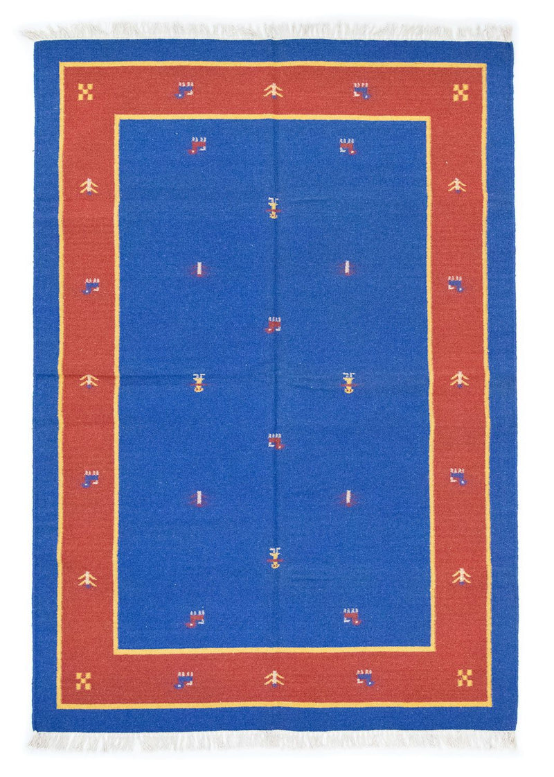 Moderní kilim Koberec 140x200cm - Vlněný koberec
