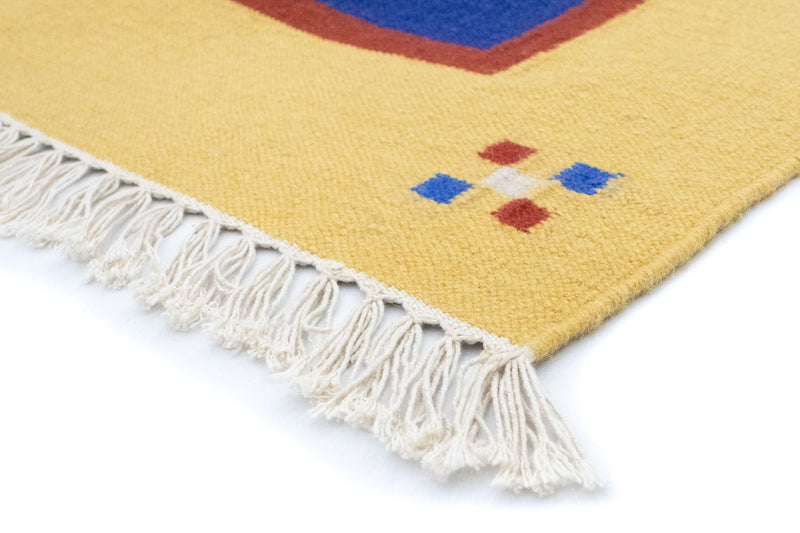 Moderní kilim Koberec 140x200cm - Vlněný koberec