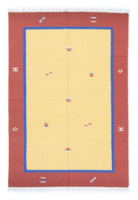 Moderní kilim Koberec 140x200cm - Vlněný koberec – product image