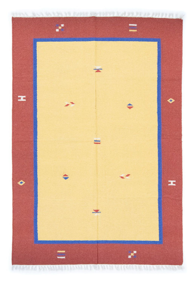 Moderní kilim Koberec 140x200cm - Vlněný koberec