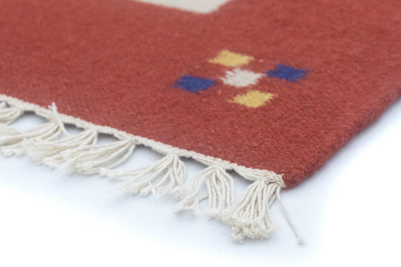Moderní kilim Koberec 140x200cm - Vlněný koberec