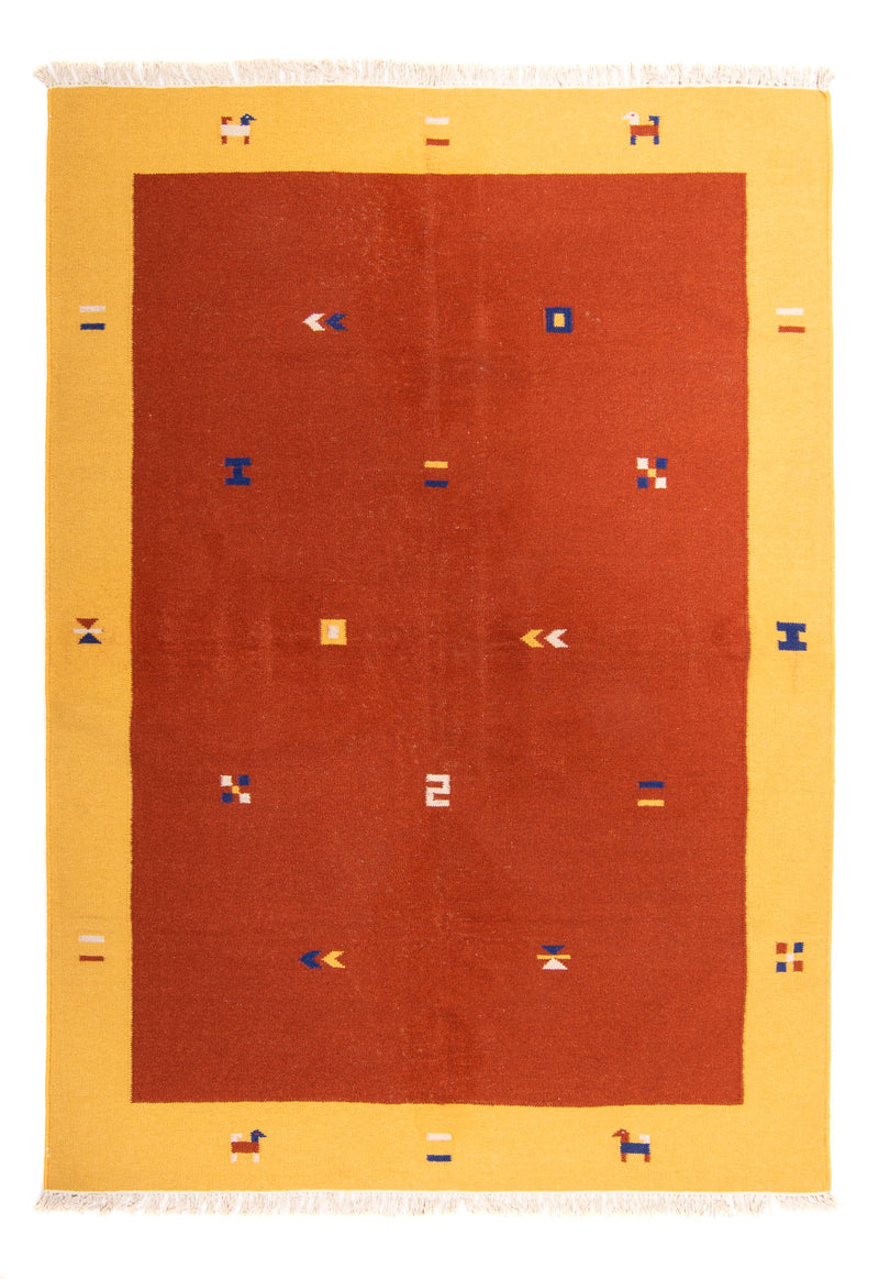 Moderní kilim Koberec 170x240cm - Vlněný koberec