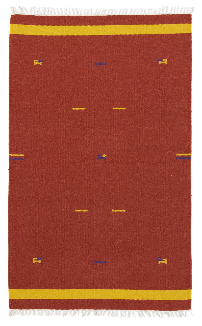 Moderní kilim Koberec 120x180cm - Vlněný koberec